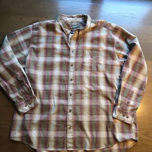 Eddie Bauer Tops - Eddie Bauer relaxed fit 3xl tall button up